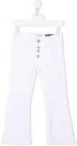 Thumbnail for your product : DONDUP KIDS Mid-Rise Flared Jeans