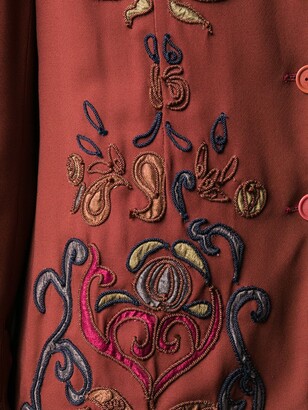 Romeo Gigli Pre-Owned SS 1999 paisley embroidery blazer