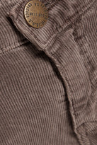 Thumbnail for your product : Current/Elliott The Stiletto Cotton-Blend Corduroy Skinny Pants