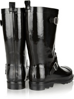 Thumbnail for your product : dav Moto rubber rain boots