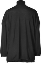 Thumbnail for your product : Valentino Wool-Silk-Cashmere Turtleneck with Lace Applique