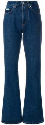 ALEXACHUNG Alexa Chung flared fitted jeans