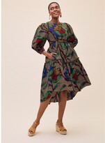 Thumbnail for your product : KIKI Clothing - Empire Baby Doll Dress With Puff Sleeves