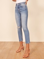 Thumbnail for your product : Reformation Julia Crop High Cigarette Jean