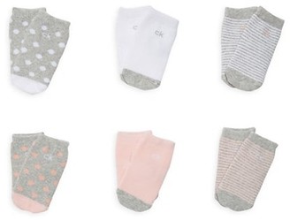Calvin Klein Baby's Set of Six Socks