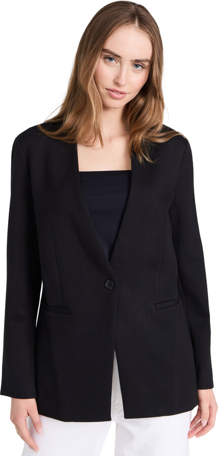 Spanx Perfect, Collarless Blazer - ShopStyle Plus Size Jackets