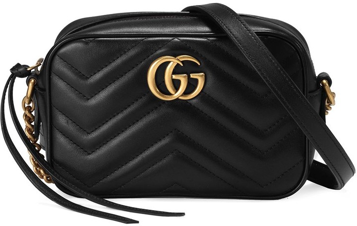 gg marmont leather purse