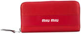 Miu Miu all-around zip wallet 