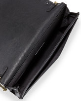 Thumbnail for your product : Neiman Marcus Stud-Trim Chain Shoulder Bag, Black