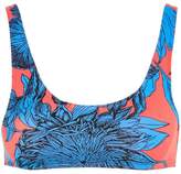 Thumbnail for your product : Topshop Floral crop bikini top