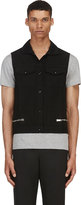 Thumbnail for your product : April 77 Black Denim Strummer Vest