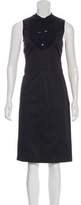 Thumbnail for your product : Gucci Sleeveless Knee-Length Dress Black Sleeveless Knee-Length Dress