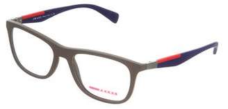 Prada Sport Square Logo Eyeglasses