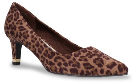 kitten heel leopard shoes