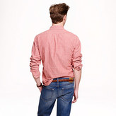 Thumbnail for your product : J.Crew Slim Japanese chambray shirt in sunwashed red