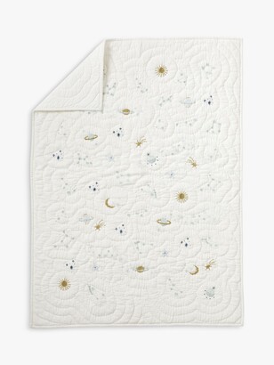 Pottery Barn Kids Tiny Stargazer Toddler Quilted Bedspread, 91x 127cm, Multi