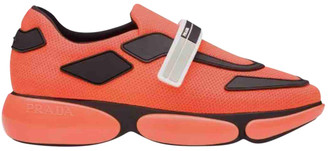 prada sneakers cloudbust orange