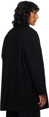 Toogood Black 'The Logger' Peacoat - ShopStyle Raincoats