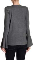 Thumbnail for your product : C&C California Alexa Bell Sleeve Shirt