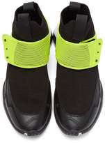 Thumbnail for your product : McQ Black and Green Hikaru 3.00 Sneakers