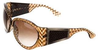 Bottega Veneta Intrecciato Oversize Sunglasses