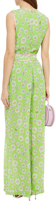 Boutique Moschino Floral-print Crepe Wide-leg Jumpsuit