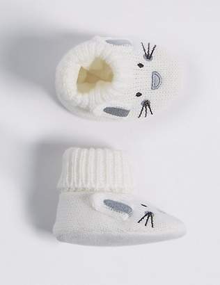Marks and Spencer Bunny Booties (0-24 Months)