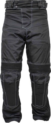 newfacelook Mens Motorcycle Trousers Thermal Biker Trousers Armoured Waterproof  Motorbike Pants Black - ShopStyle