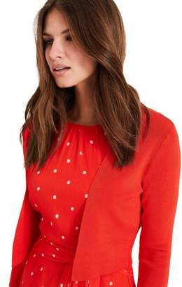 Next Womens Phase Eight Red Lightweight Knitted Salma Jacket