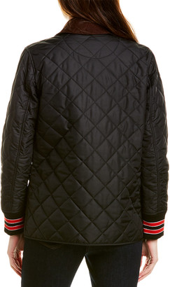 Burberry Diamond Quilted Barn Jacket