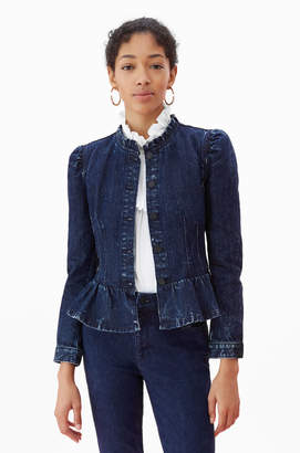 ann taylor jean jacket
