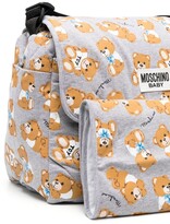 Thumbnail for your product : MOSCHINO BAMBINO Teddy Bear-Print Baby Changing Bag