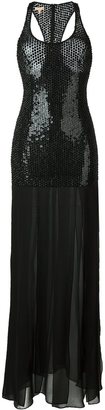 Michael Kors sequin embellished long dress