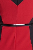Thumbnail for your product : Ellen Tracy Colorblock Crepe Sheath Dress