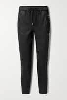 Thumbnail for your product : Koral Zone Cropped Mesh-paneled Tech-jersey Track Pants