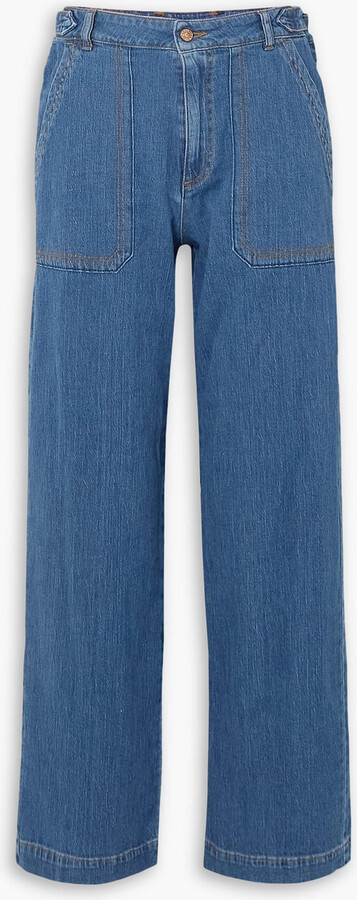 See by Chloe High-rise wide-leg jeans