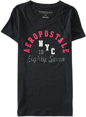 Aeropostale Womens Nyc Eighty Seven Graphic T Shirt