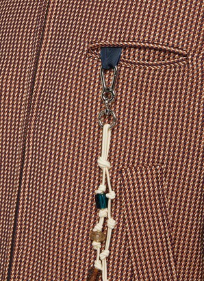 Song For The Mute Rope Harness Detail Check Jacket