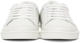 Thumbnail for your product : Saint Laurent White Court Classic SL/10 Sneakers