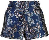 Thumbnail for your product : Vera Wang baroque embroidered shorts