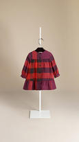 Thumbnail for your product : Burberry Check Cotton Dress