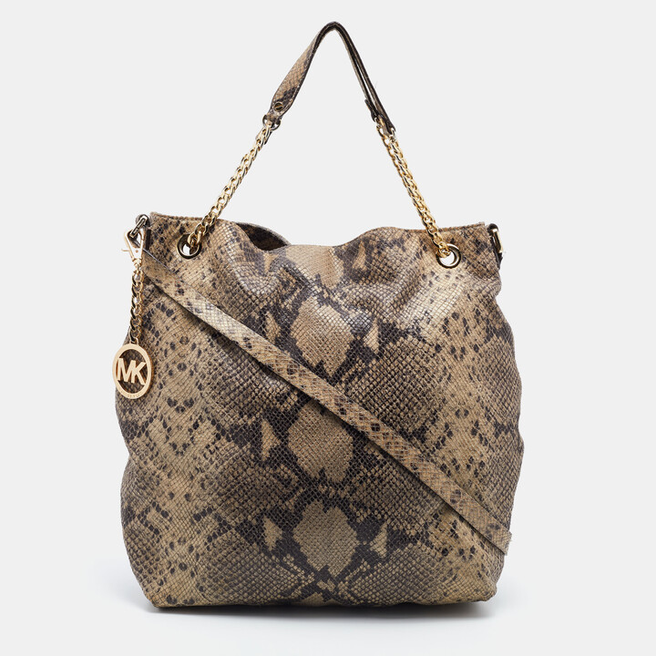 Michael Kors Snakeskin Bag | ShopStyle