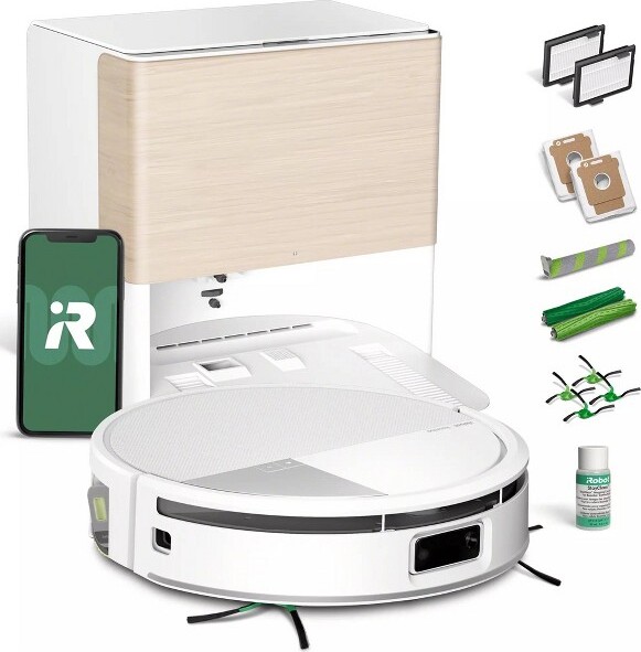 iROBOT iRobotRoombaMax705ComboCordlessVacuum&MopX1852205.8"CleaningPathWhite