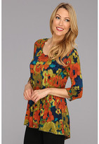 Thumbnail for your product : Miraclebody Jeans Tapestry Print BFF Top w/ Body-Shaping Inner Shell