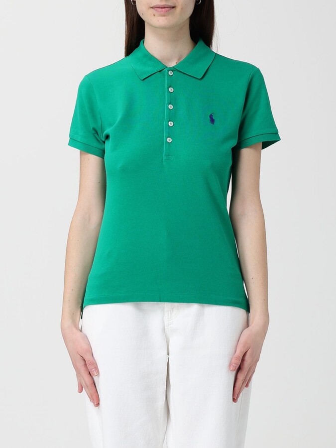 Polo Ralph Lauren Polo Shirt Woman color Green