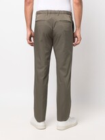 Thumbnail for your product : Incotex Elasticated-Waist Straight Trousers