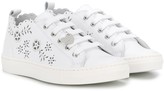 Thumbnail for your product : MonnaLisa Laser-Cut Sneakers