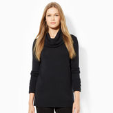 Thumbnail for your product : Ralph Lauren Petite Wool-Blend Cowlneck Sweater