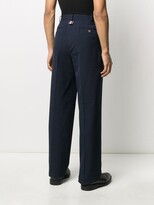Thumbnail for your product : Thom Browne RWB striped tailored trousers