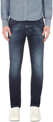 Diesel Thavar 0674y slim-fit tapered jeans